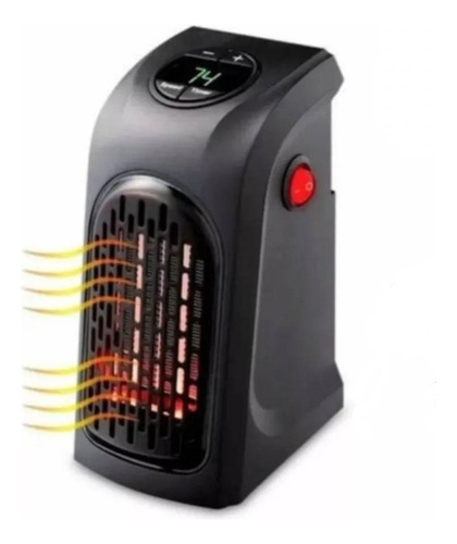 Calefactor Mini Portatil De Pared 400w Estufa De Pared 