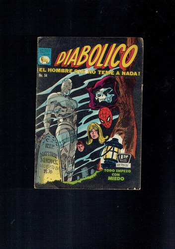 Comic Diabolico # 54 Editorial La Prensa