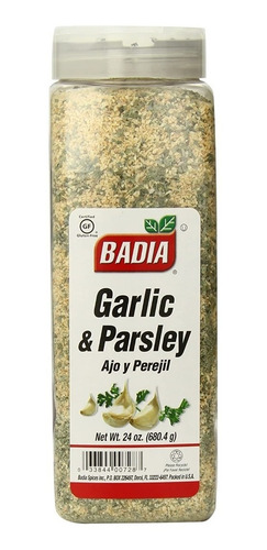 Ajo Y Perejil X 680 Gr Badia - Especias Premium Sin Tacc