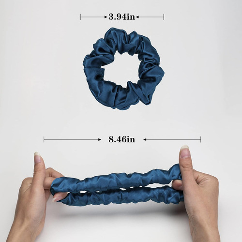 Bandas Elásticas De Seda Para El Cabello, 100% Seda De Morer