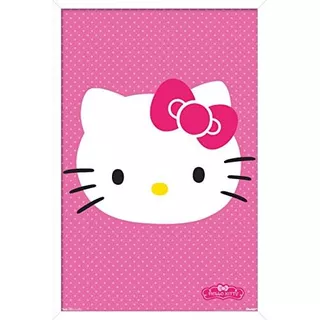 Póster De Hello Kitty, 56.83 Cm X 86.36 Cm, Versión M...