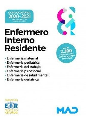Libro Enfermero Interno Residente Eir Enferme - Santamart...