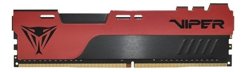 Memoria RAM gamer color rojo 16GB 1 Patriot PVE2416G266C6