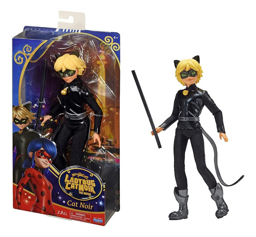 Miraculous - Muñeca Movie Fashion Cat Noir - 50050