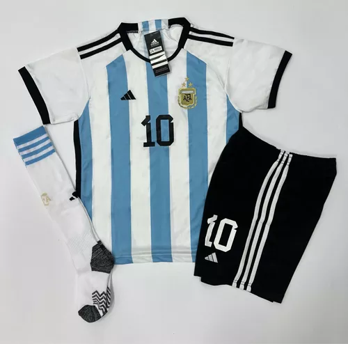 Buy Conjunto Niño Short Camiseta Argentina Messi