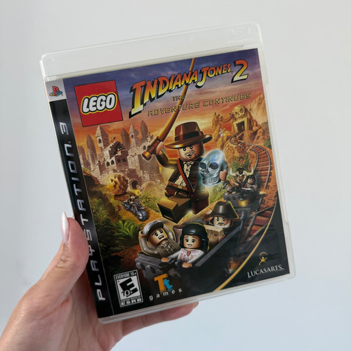 Lego Indiana Jones 2 Ps3 - Midia Física Semi Novo (Recondicionado)