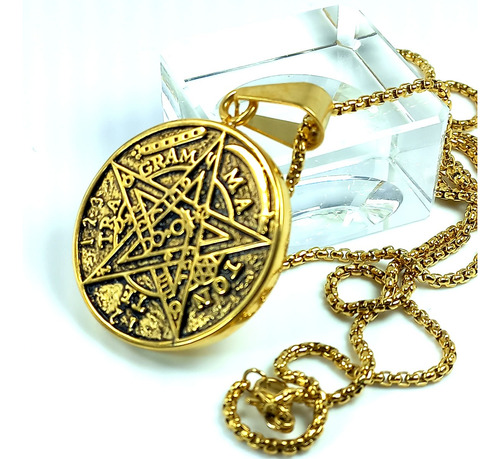 Imagen 2 de 5 de Tetragramaton Dorado, Pentalfa - Acero - Tetragrámmaton -