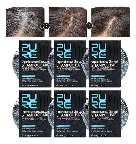 Fwefwa Shampoo Escurecedor De 6 Unidades Para