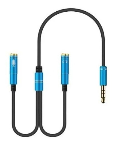 Imagen 1 de 1 de Adaptador 3en1 Mini Plug Audio Mic Metalico Ps4 Xbox