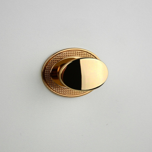 Empuñadura móvil Beetle con base de granada, oro rojo, 40 mm, Zen