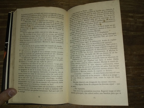 Epidemia - Robin Cook. Círculo De Lectores. 1988 (Usado)