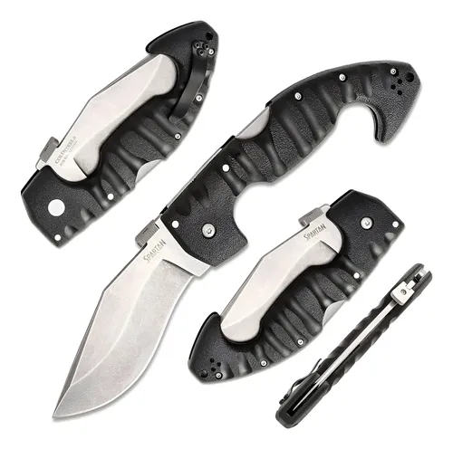 Canivete Cold Steel Spartan 21st, Aço Aus10a Trava Lockback