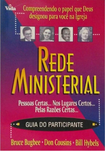 Rede Ministerial  - Guia Do Participante, De A Vida. Editora Vida, Capa Brochura Em Português