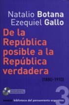 Libro De La Republica Posible A La Republica Verdadera 1880