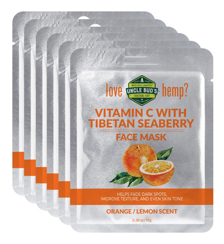 Uncle Bud's Hemp Vitamin C With Tibetan Seaberry - Mascarill