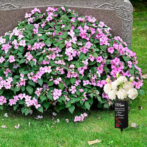 Floreros Cementerio De Mamá Tumba Florero De Metal Cem...