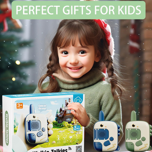 Walkie Talkies Para Niños:juguetes De Dinosaurios Para Niños