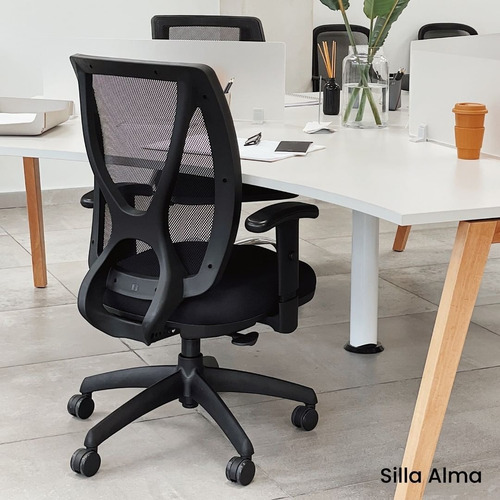 Imagen 6 de 10 de Sillón Ergonómico Alma Respaldo Mesh Homeoffice