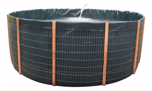 Tanque Circular Geomembrana Pebdl 800mm 30 Mil L 5.6m Peixes