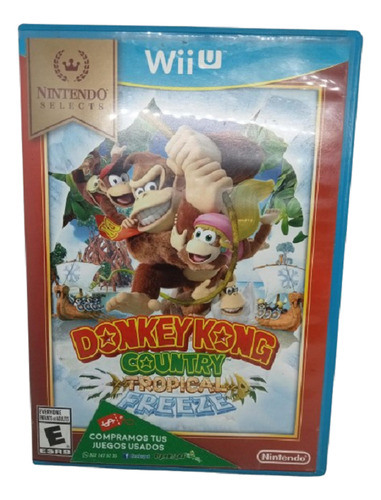 Donkey Kong Country Tropical Freeze Wii U Seminuevo (Usado)