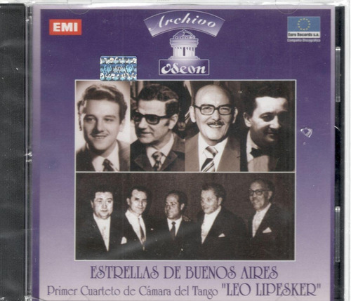 Cd Estrellas De Buenos Aires Y Cuarteto Leo Lipesker 