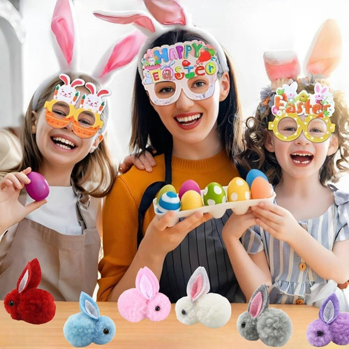 30 Pcs Mini Peluche Animales Conejo De Pascua,conejo De
