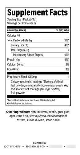 Isagenix Smartmix Un Polvo Prebiótico A Base De Moringa -