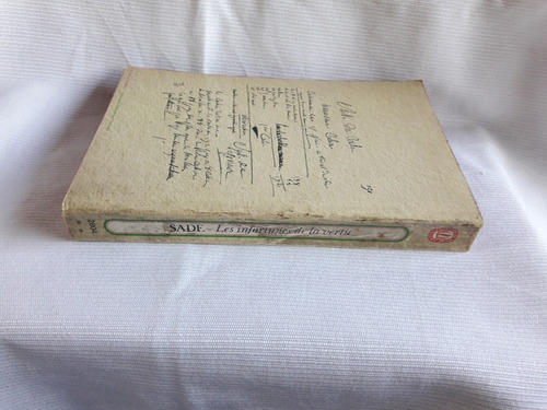 Imagen 2 de 3 de Les Infortunes De La Vertu Sade Gallimard Frances Poche