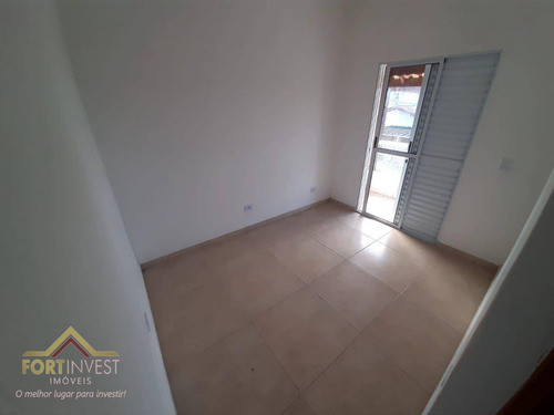 Imagem 14 de 21 de Linda Casa De Condomínio, Sobreposta Com Ampla Sacada Por R$ 210.000,00 - Aceita Financiamento No Maracanã Em Praia Grande. - Ca0880