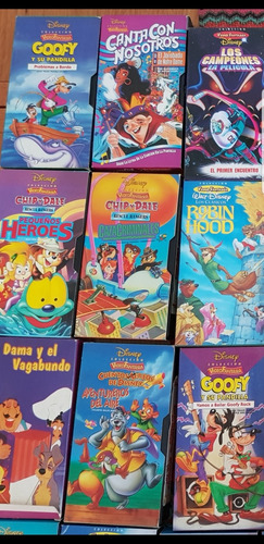 Coleccion 41 Vhs Todo Disney Videofantasia
