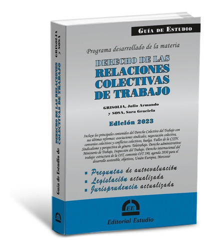 Guía De Relaciones Colectivas De Trabajo -última Edición-