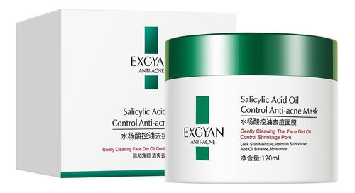 Ácido Salicílico Mascarilla Gel Control De Poros Antiacné Tipo De Piel Todo Tipo