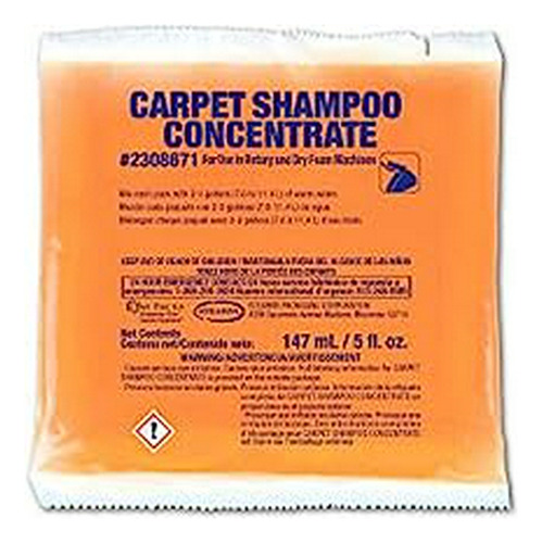 Champú Concentrado Para Alfombras - 5 Oz, 36 Packs/case