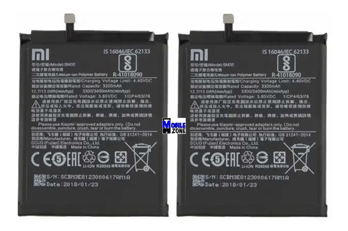 Imagen 1 de 1 de Batería Pila Xiaomi Mi 8 Certificada