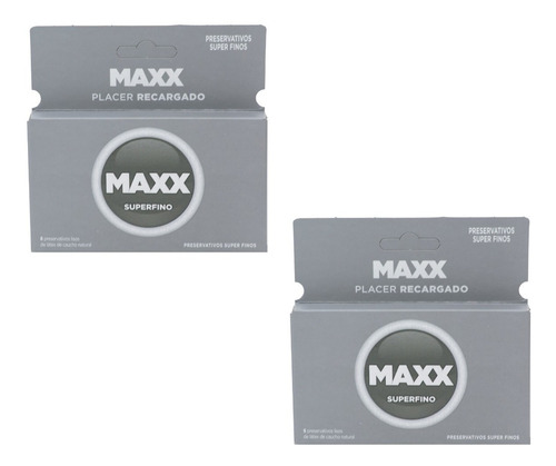 Imagen 1 de 10 de Preservativos Maxx Super Fino X12 + Finos Sensacion Natural