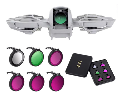 Kit Filtros Nd Para Drone Dji Neo Com 6 Peças Sunnylife