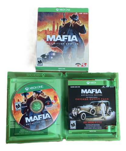 Mafia: Definitive Edition 2k Xbox One Físico Usado (Usado)
