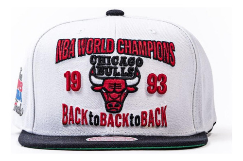 Gorra Mitchell And Ness Chicago Bulls Back To 93 Nba Basquet