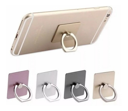 Imagem 3 de 3 de Anel Ring Suporte Hook iPhone Celulares Tablet Kit 2 Peças