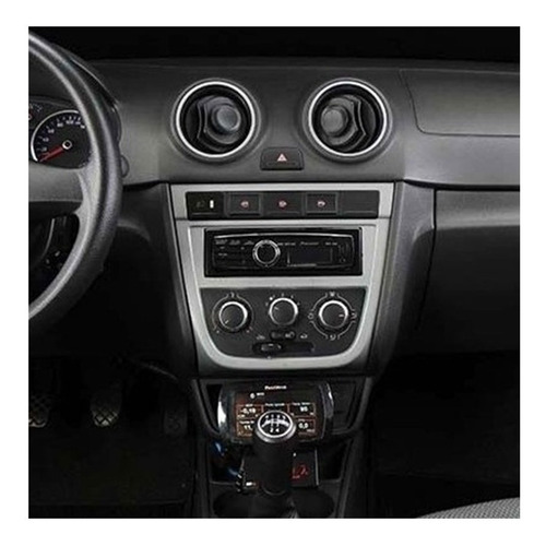 Marco Adaptador 2 Din Para Gol Trend G5 Del 2009 -2012 Negro