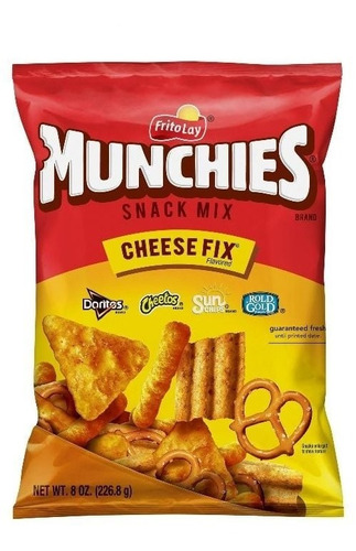 Munchies Snack Mix Cheese Fix 226.8g Producto Importado