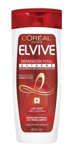 Shampoo Reparación Total Extreme Elvive L´oréal Paris 400ml