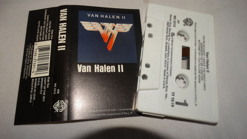 Van Halen - Ii (warner Bros. Records) (tape:nm - Inserto:nm)
