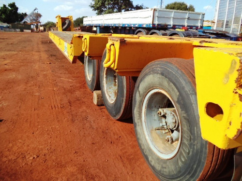 Carreta Prancha 3 Eixos Rebaixada Krone - 1030