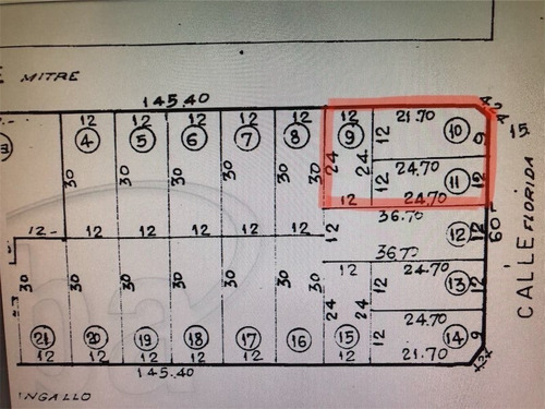 Imagen 4 de 4 de Terrenos/fracciones/loteos Terrenos - Venta