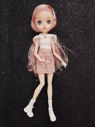 Boneca BJD 1/4 SD Ball Arted Dolls 16,5 Polegada Brinquedos DIY Bonecas  Anime Menina Dos Desenhos Animados Figura de Ação Articulada Melhor  Presente para Menina Como Aniversário : : Brinquedos e Jogos