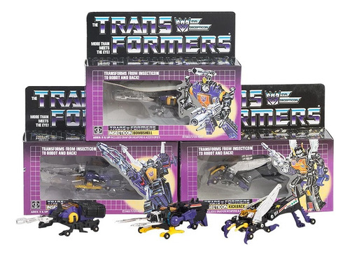 Oferta!!! Transformers Insecticons G1 - Reedición