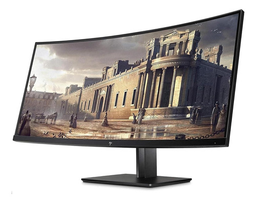 Monitor Retroiluminado Led Curvo 37.5 Hp Z38c Negro 4k Uhd Negro (Usado)