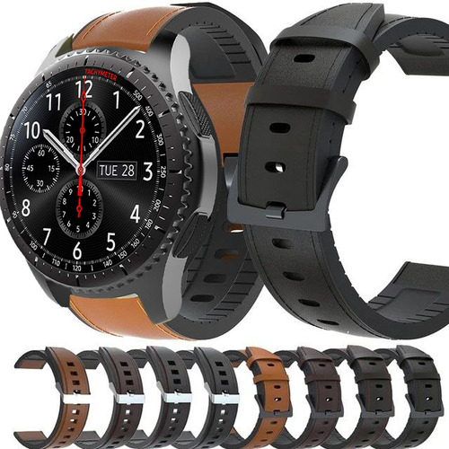 Malla Hibrida Cuero Para Watch 3 Gear S3 Frontier Classic