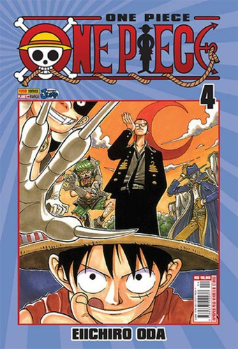 One Piece Vol. 4, de Oda, Eiichiro. Editora Panini Brasil LTDA, capa mole em português, 2005